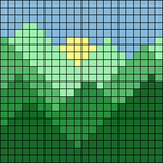 Alpha pattern #180882