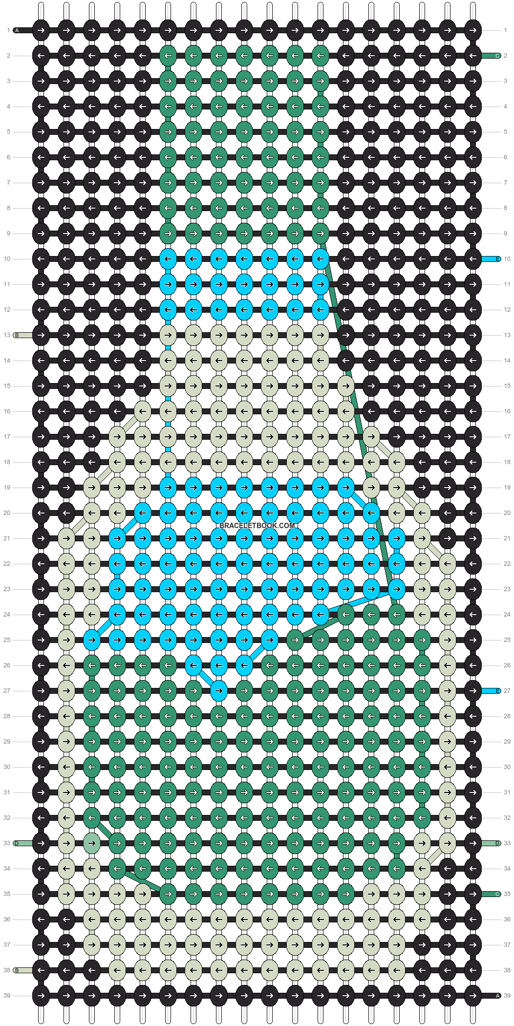 Alpha pattern #180993 pattern