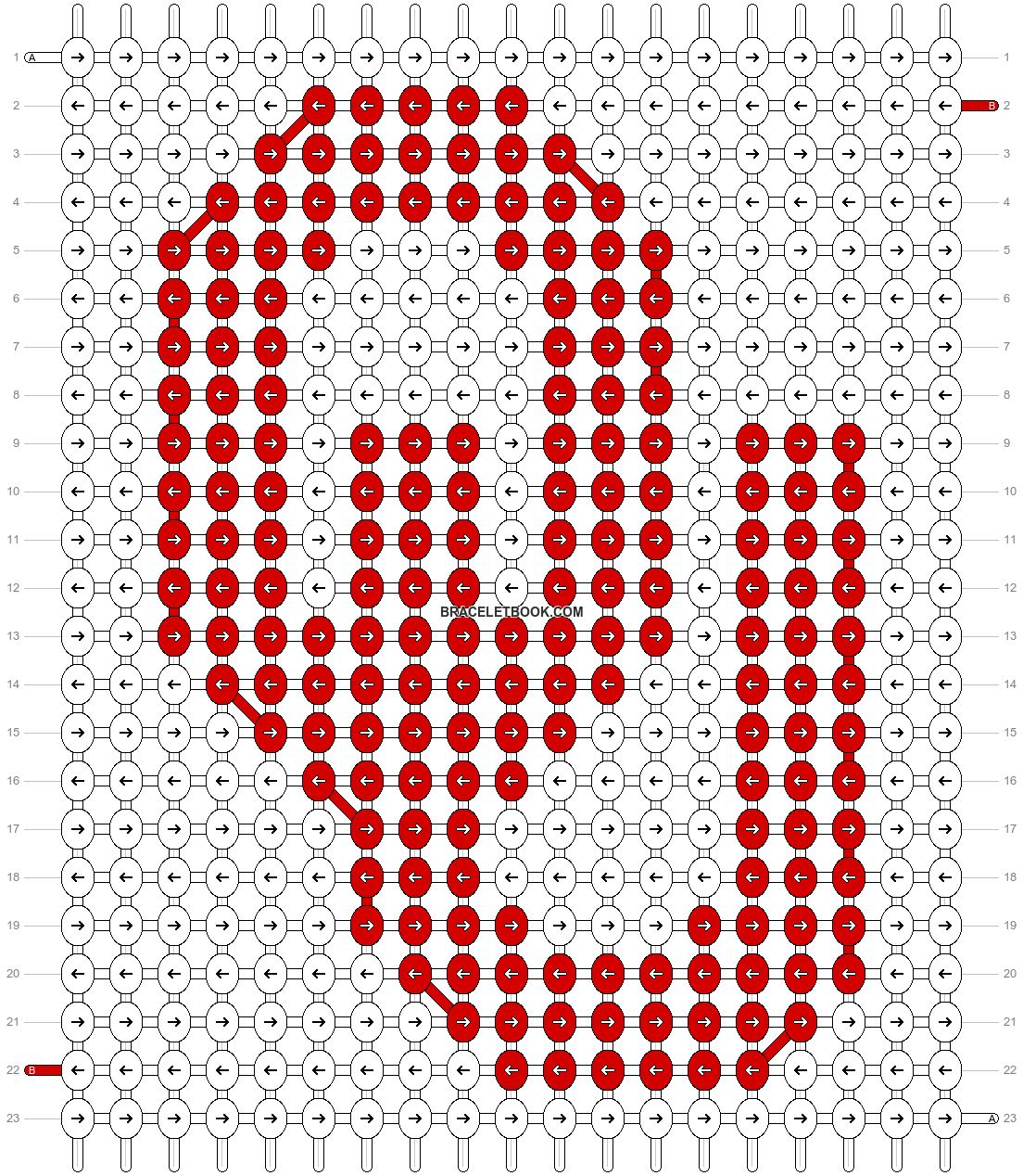 Alpha pattern #181017 pattern