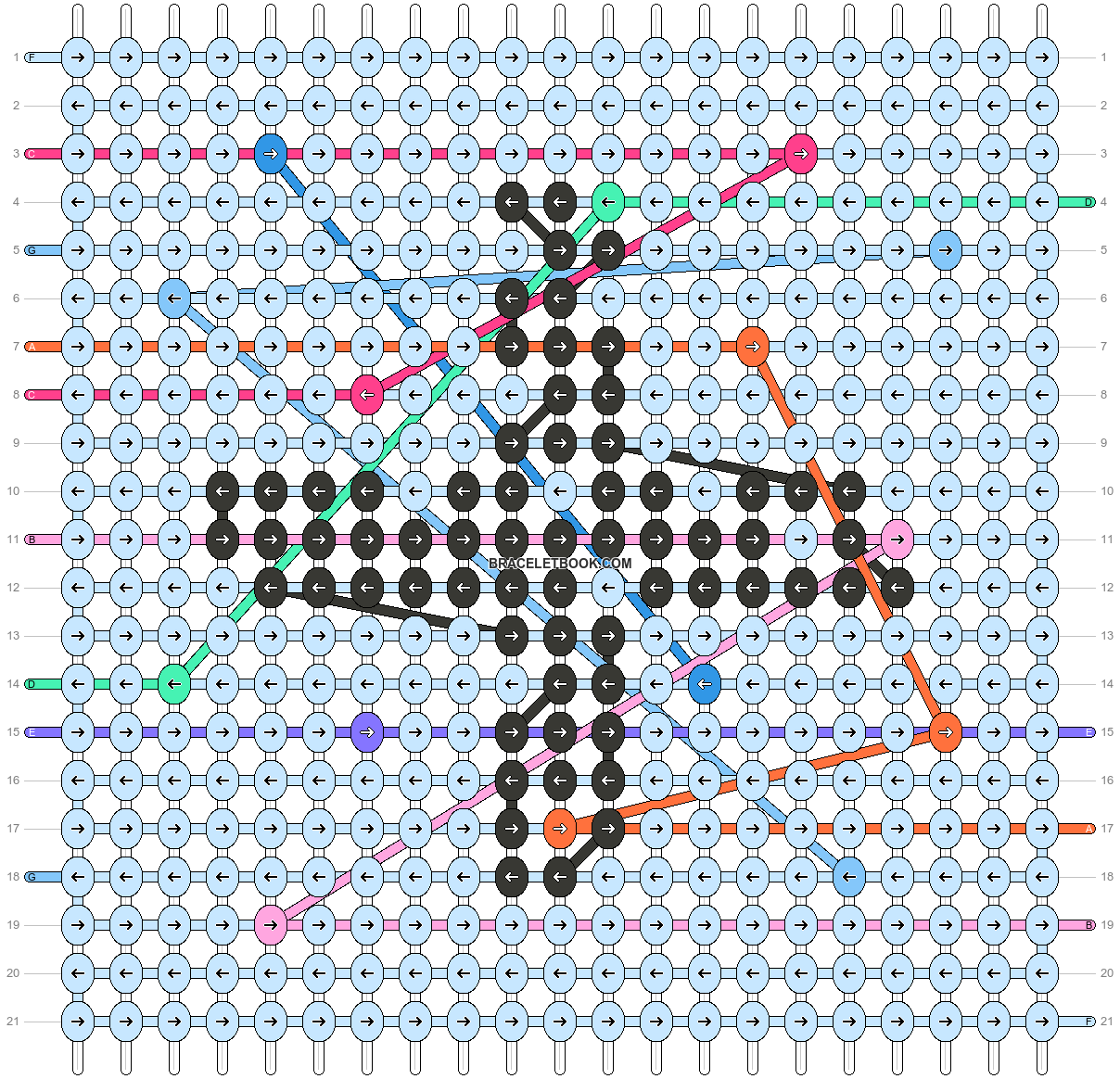 Alpha pattern #181021 pattern