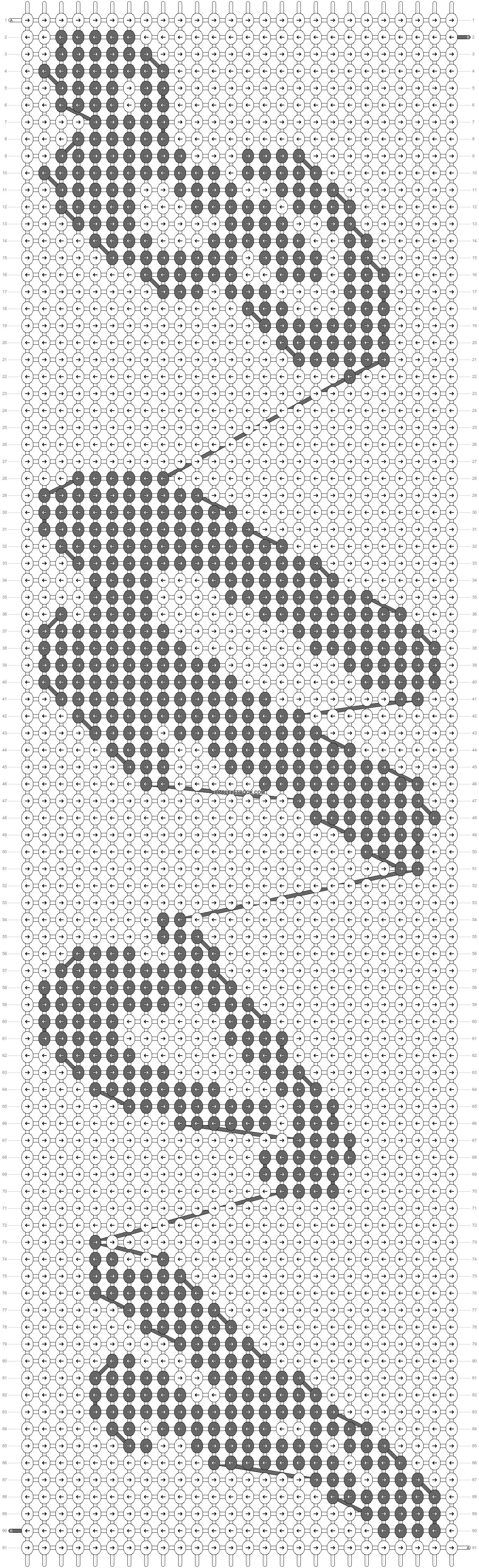 Alpha pattern #181117 pattern