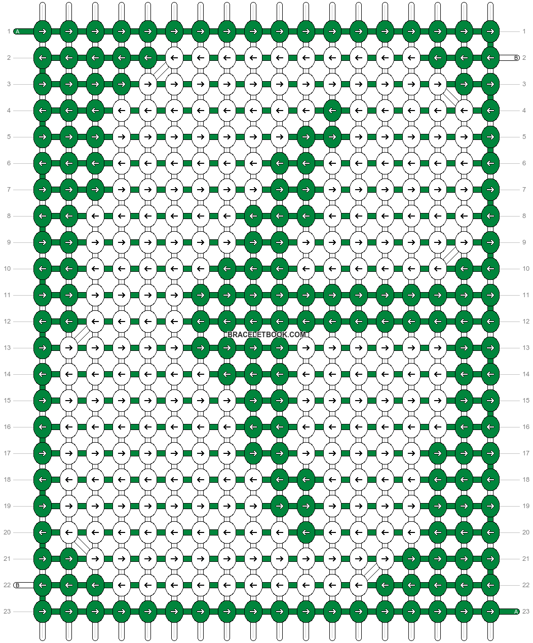 Alpha pattern #181118 pattern