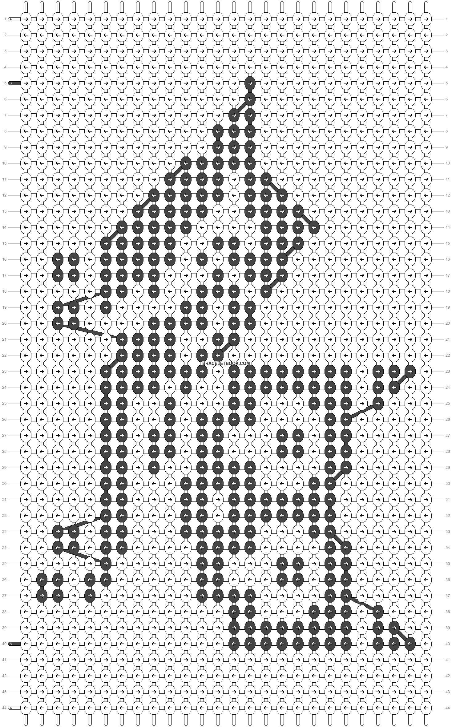 Alpha pattern #181121 pattern