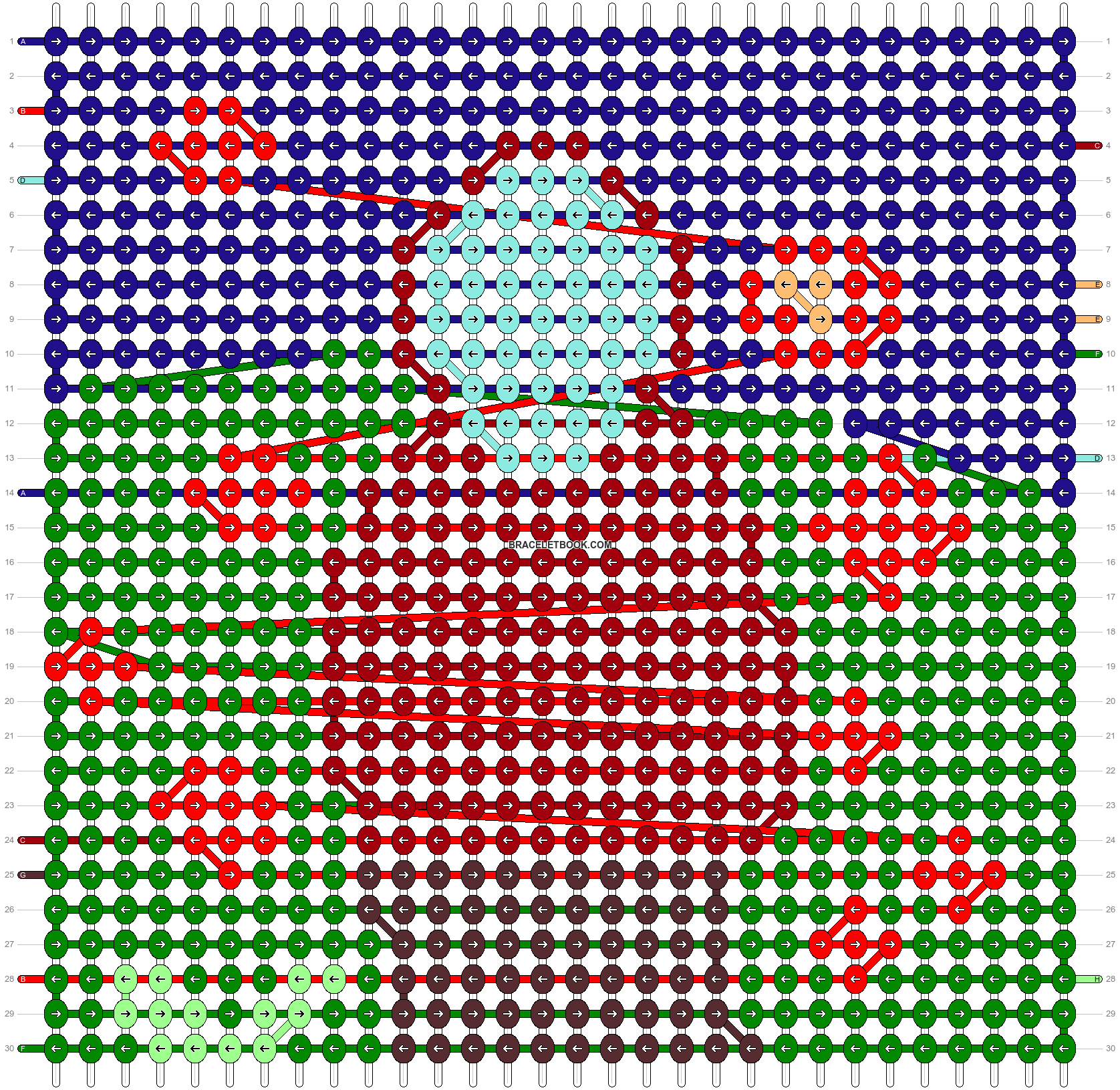 Alpha pattern #181332 pattern
