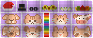 Alpha pattern #181358