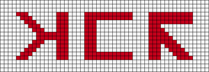 Alpha pattern #181414