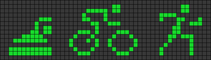 Alpha pattern #181415