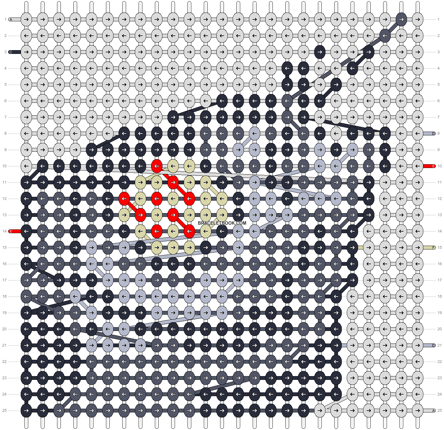 Alpha pattern #181416 pattern