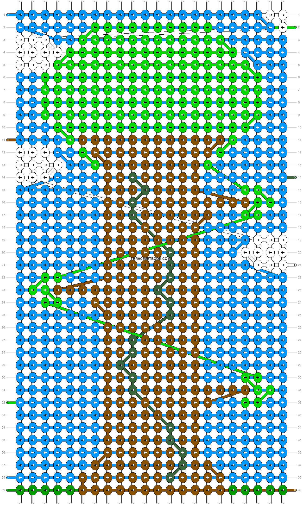 Alpha pattern #181502 pattern