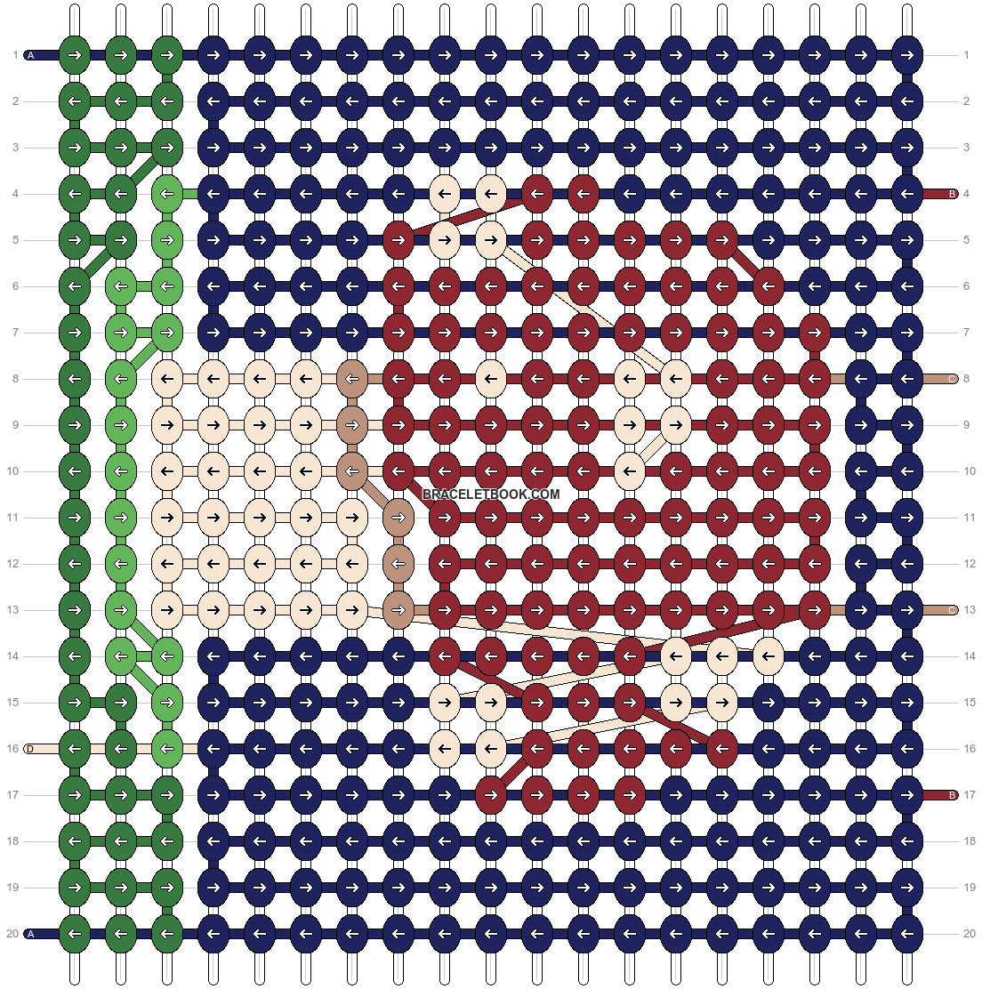 Alpha pattern #181700 pattern