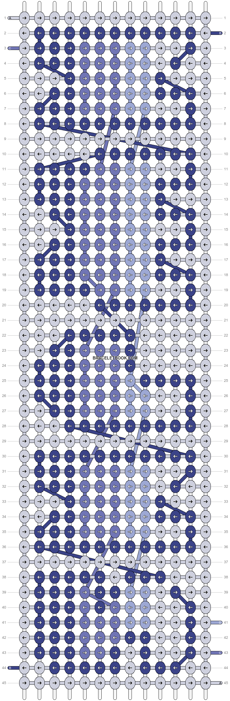 独特の上品 pattern Alpha #181743 BraceletBook | トリートメント