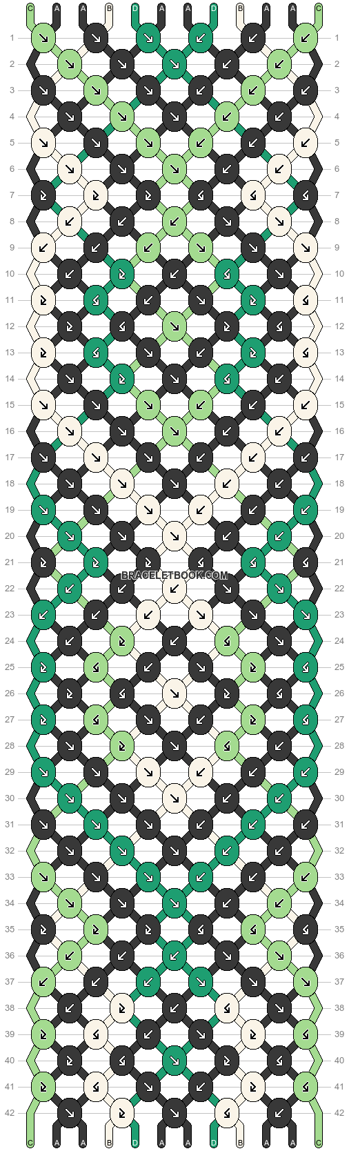Normal pattern #181810 | BraceletBook