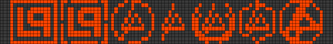 Alpha pattern #181812