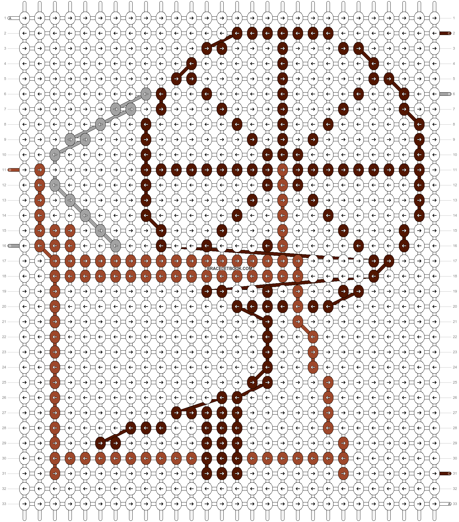 Alpha pattern #181814 pattern