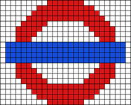 Alpha pattern #181816