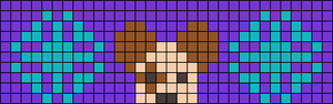 Alpha pattern #181818
