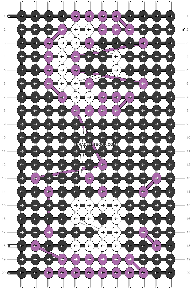 Alpha pattern #181822 pattern