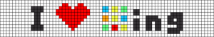 Alpha pattern #182165