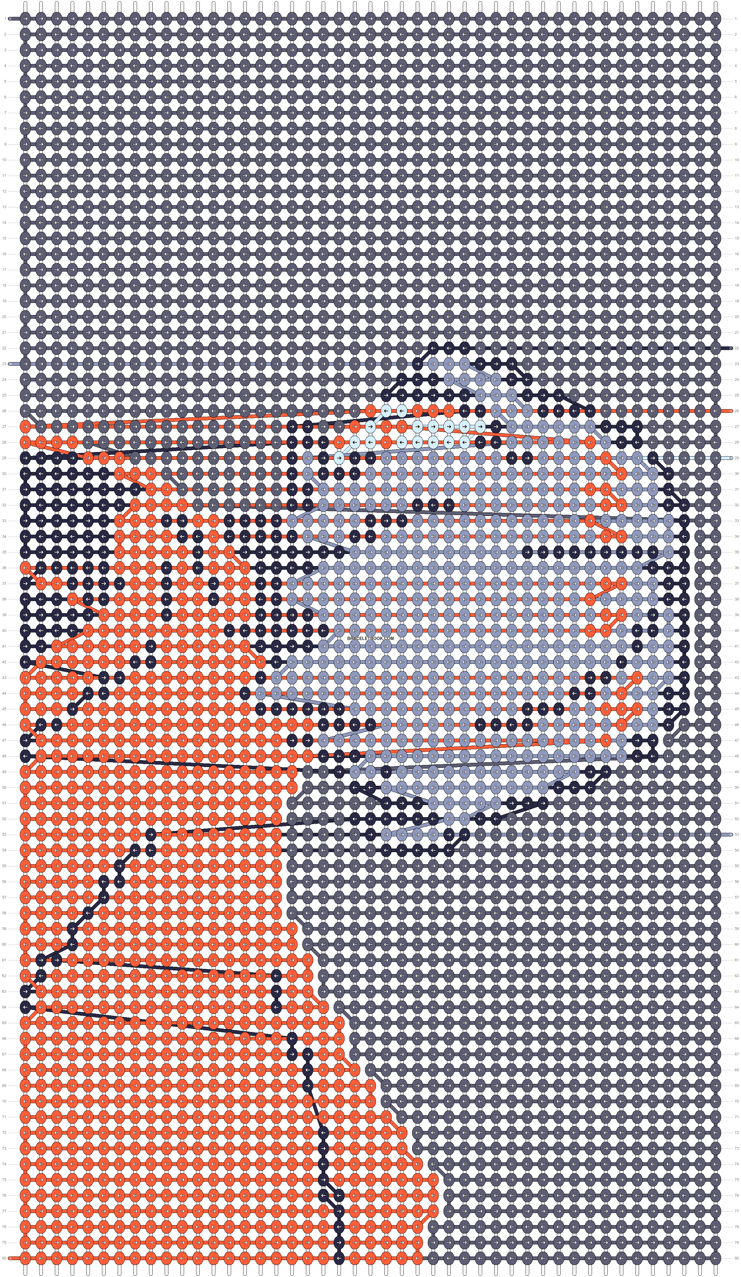 Alpha pattern #182199 | BraceletBook