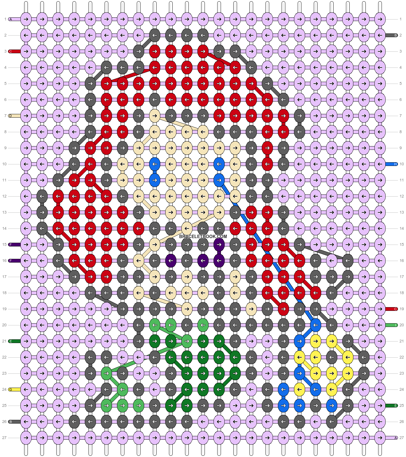 Alpha pattern #182436 pattern