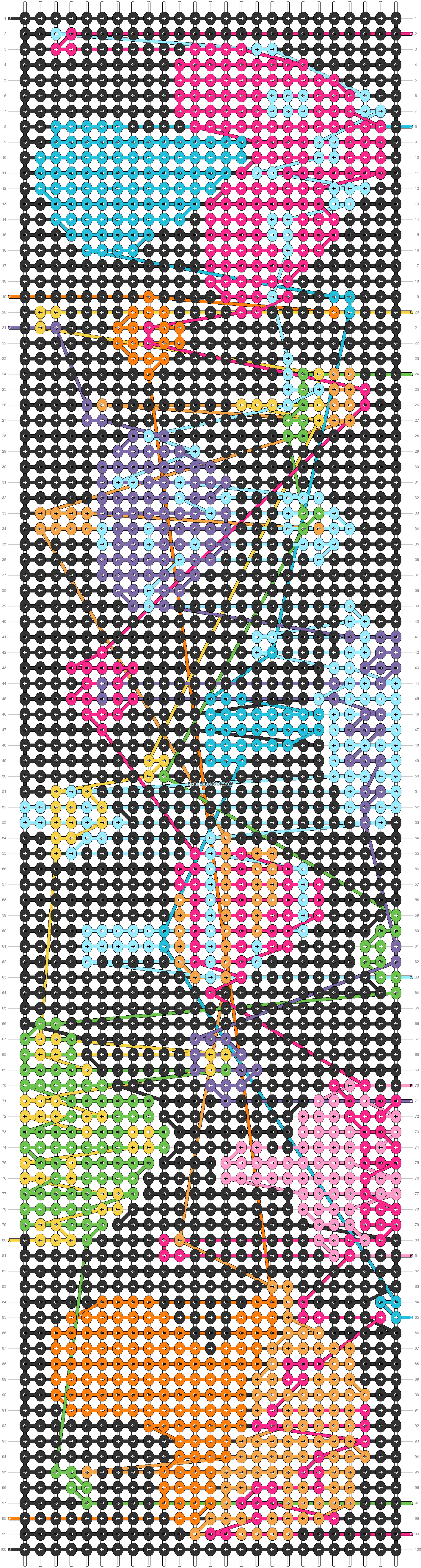 少し豊富な贈り物 Alpha pattern #184681 | BraceletBook コレクション