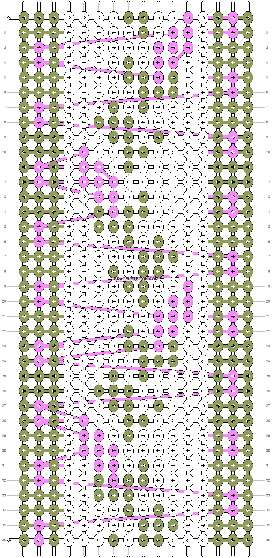 Alpha pattern #186001 pattern
