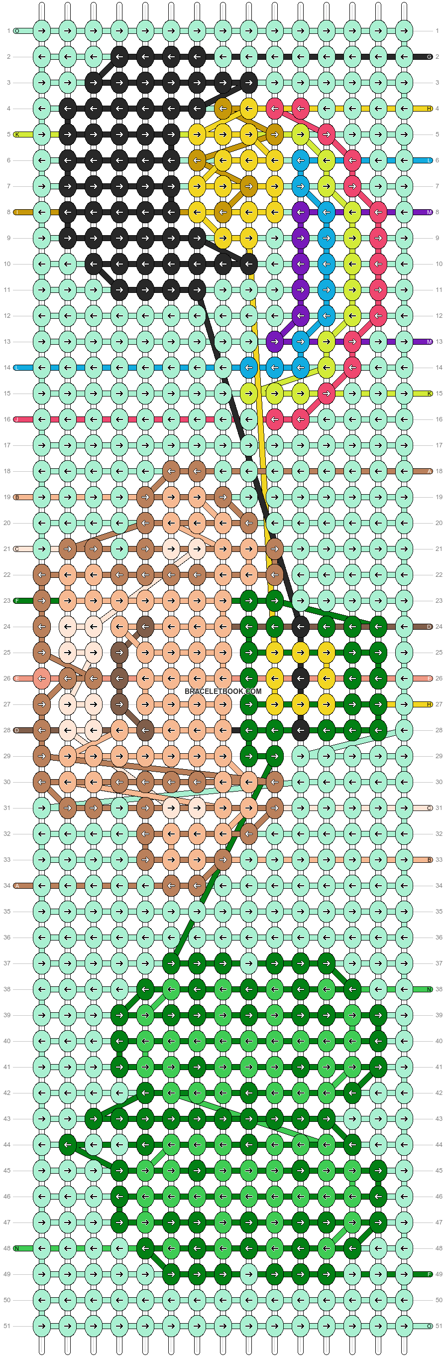 Alpha pattern #186012 pattern