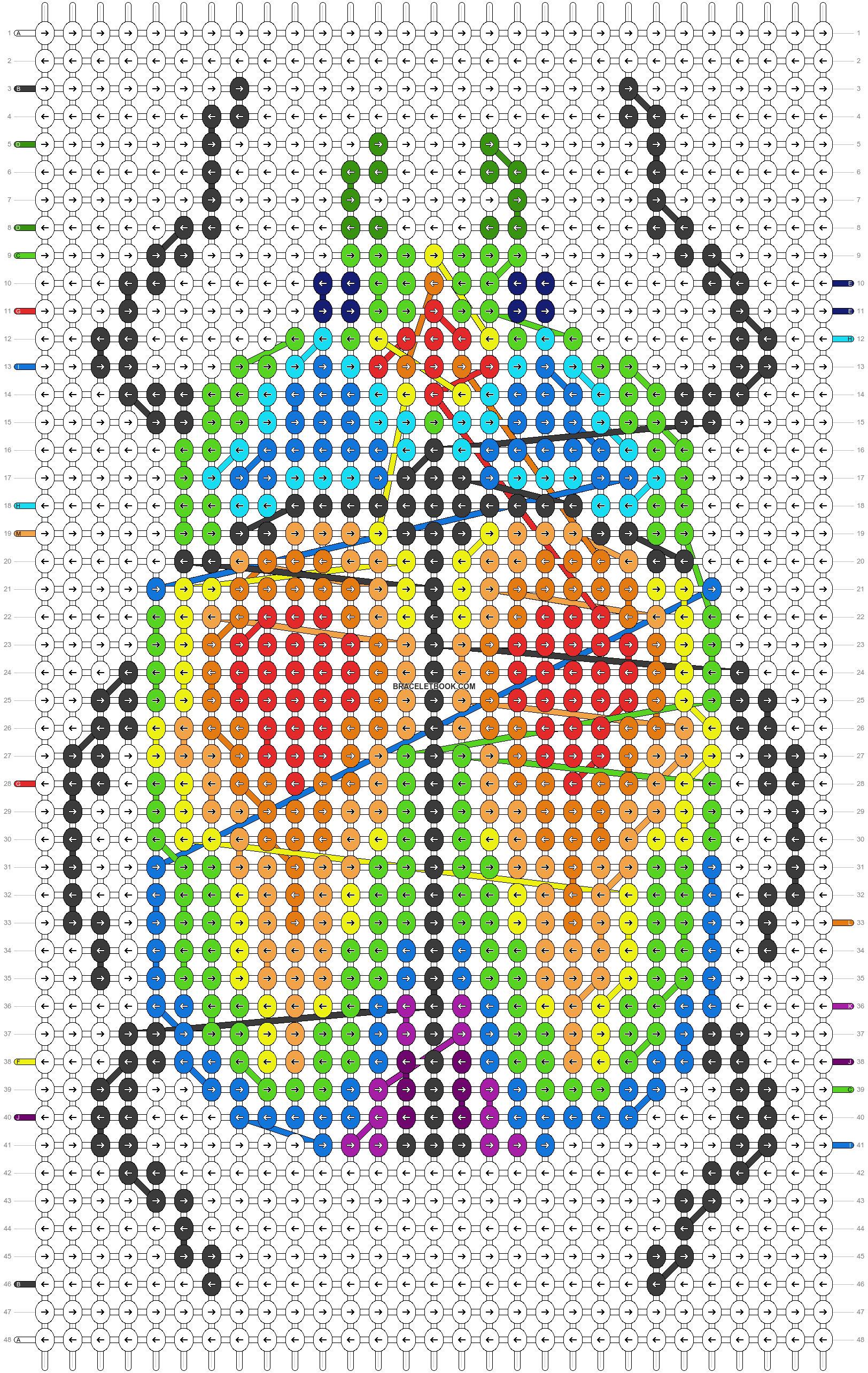 Alpha pattern #186013 pattern