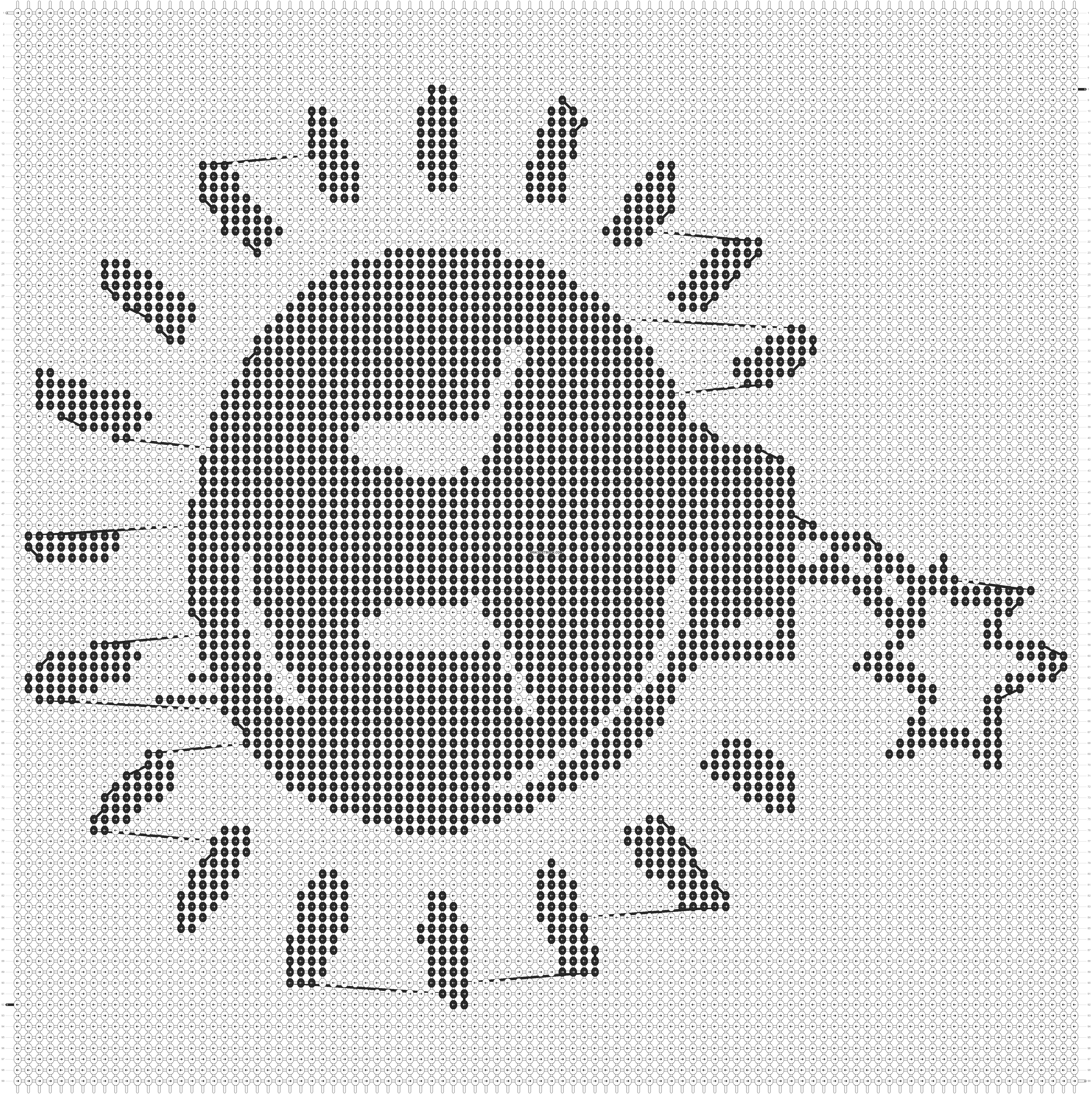 Alpha pattern #186950 pattern
