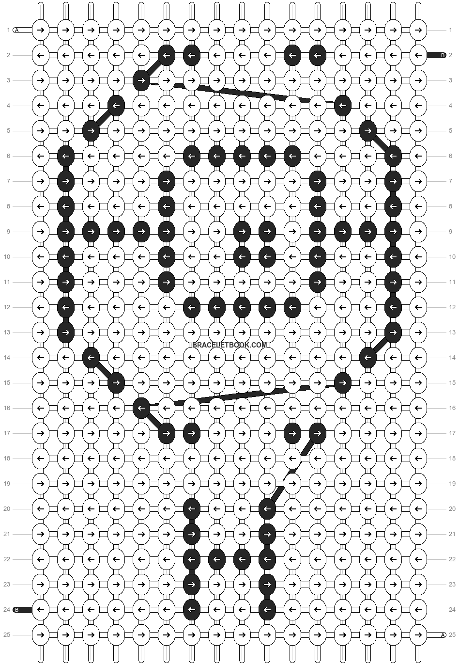 Alpha pattern #187448 pattern