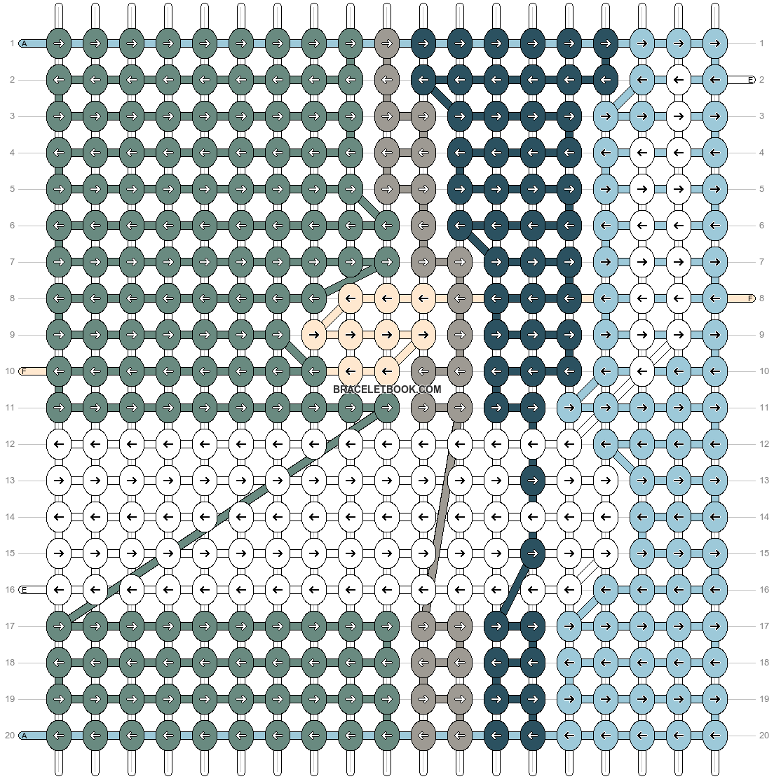 Alpha pattern #188679 pattern