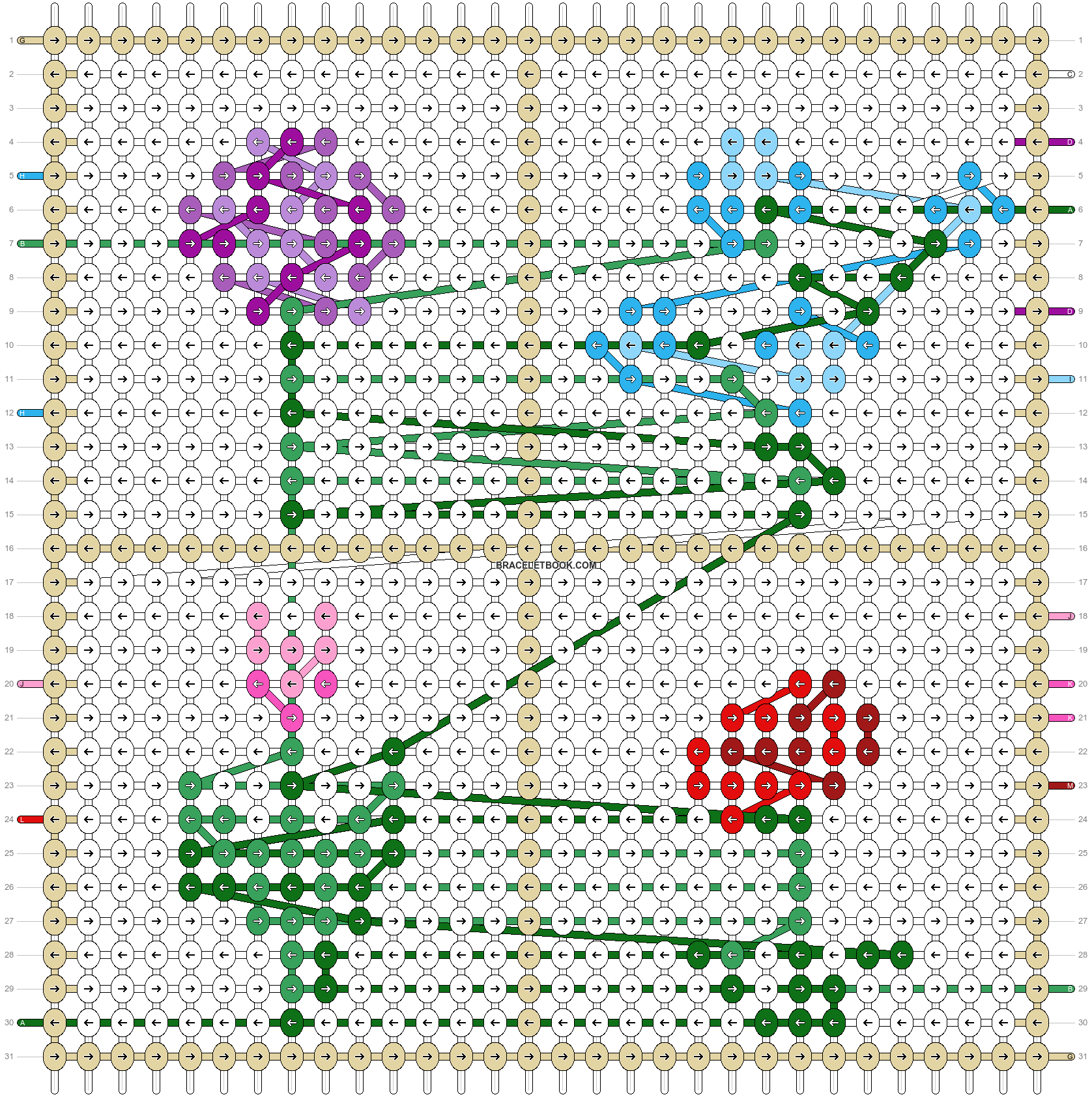 Alpha pattern #189025 pattern