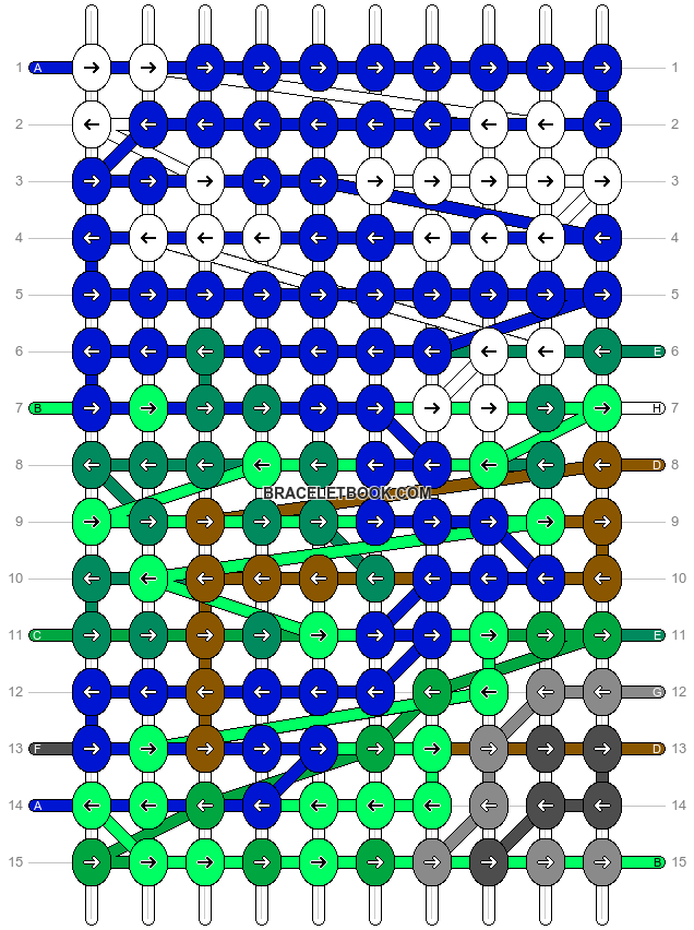 Alpha pattern #190030 pattern