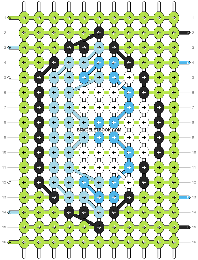 Alpha pattern #190031 pattern