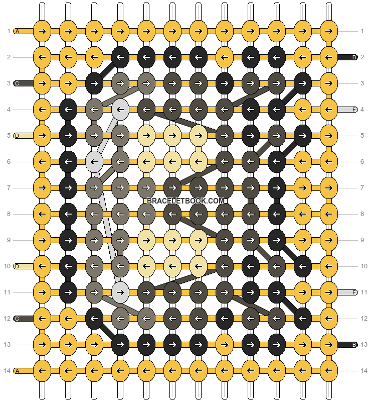 Alpha pattern #190032 pattern