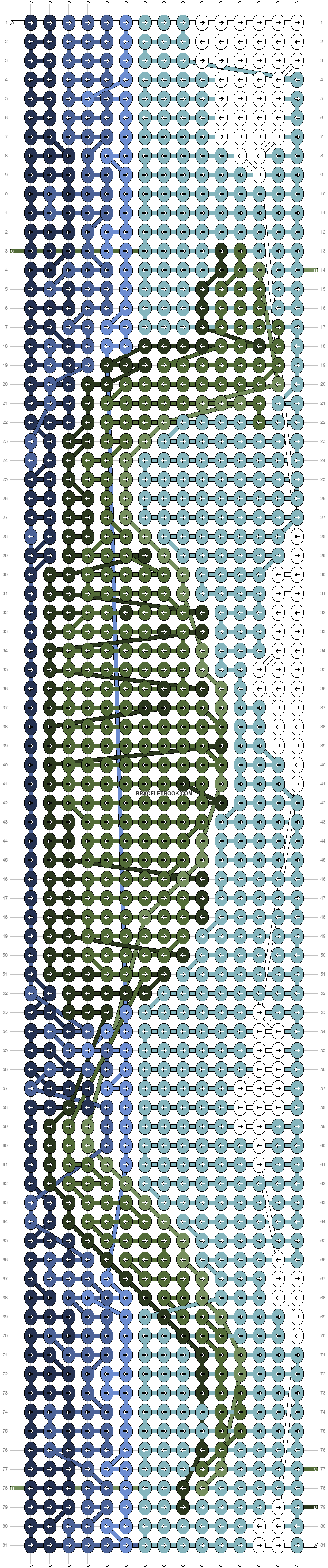 Alpha pattern #190051 pattern