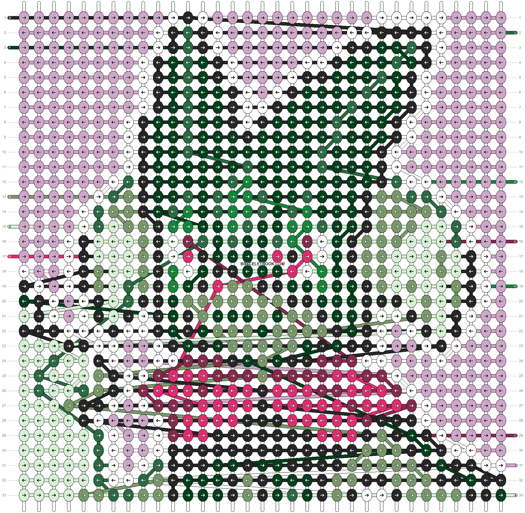 Alpha pattern #190054 pattern