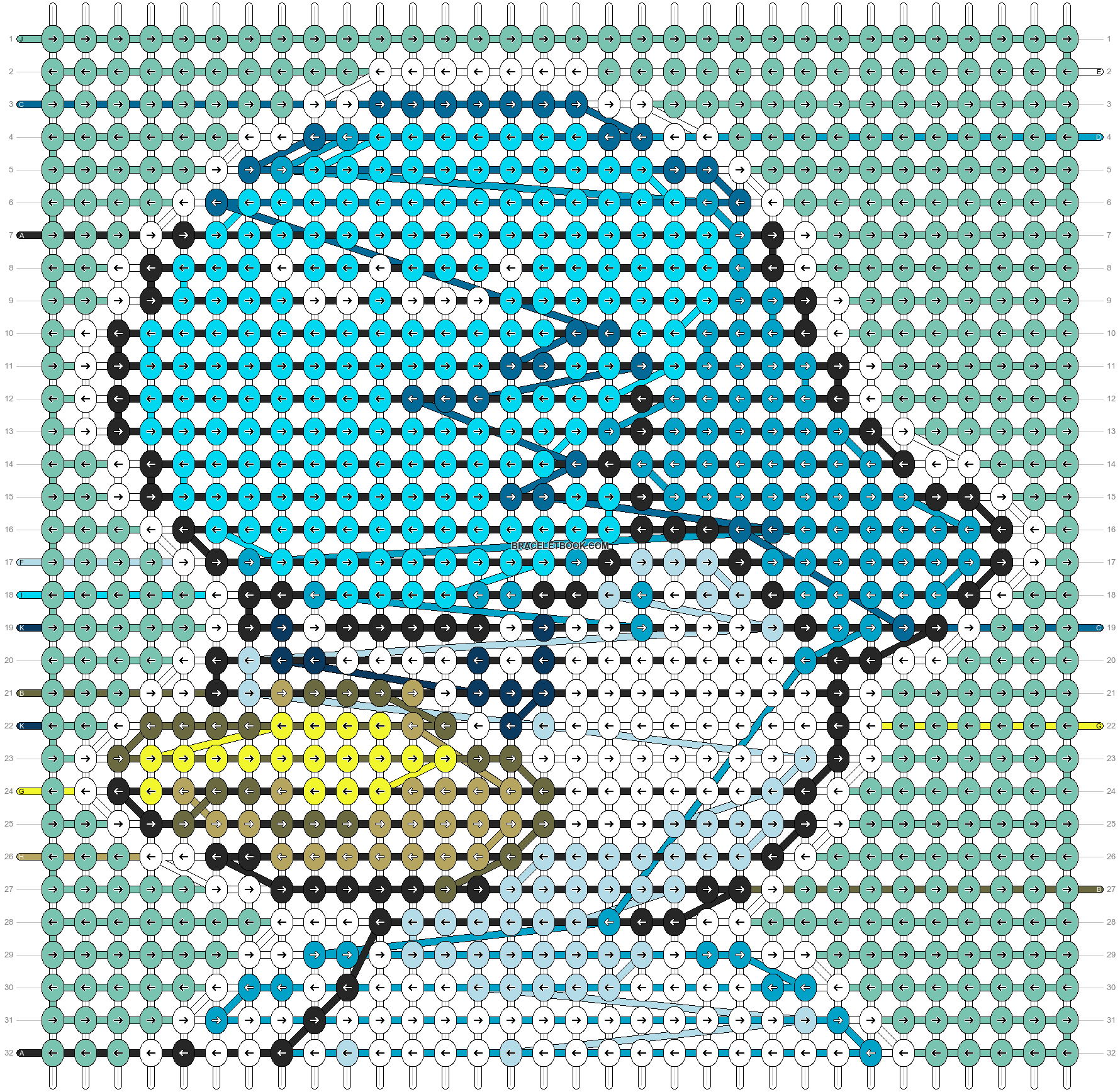Alpha pattern #190057 pattern