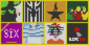 Alpha pattern #190082