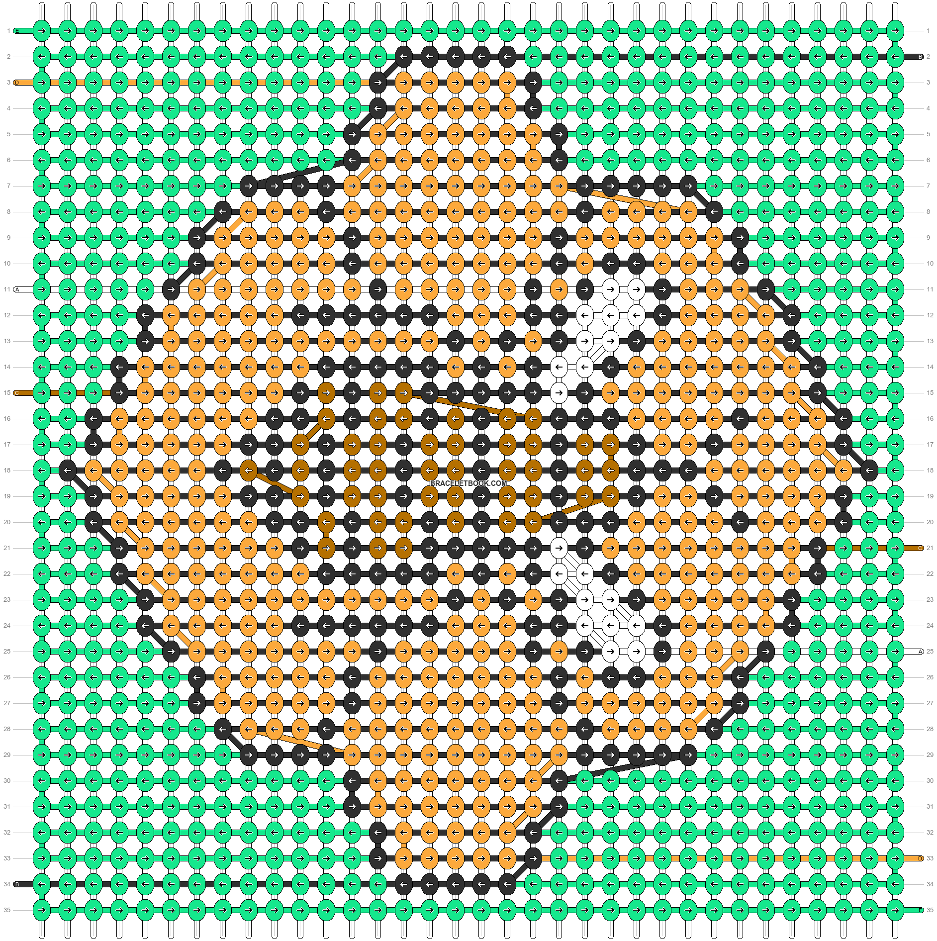 Alpha pattern #190105 pattern