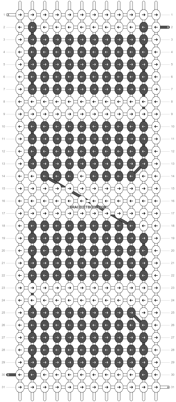 Alpha pattern #190117 pattern