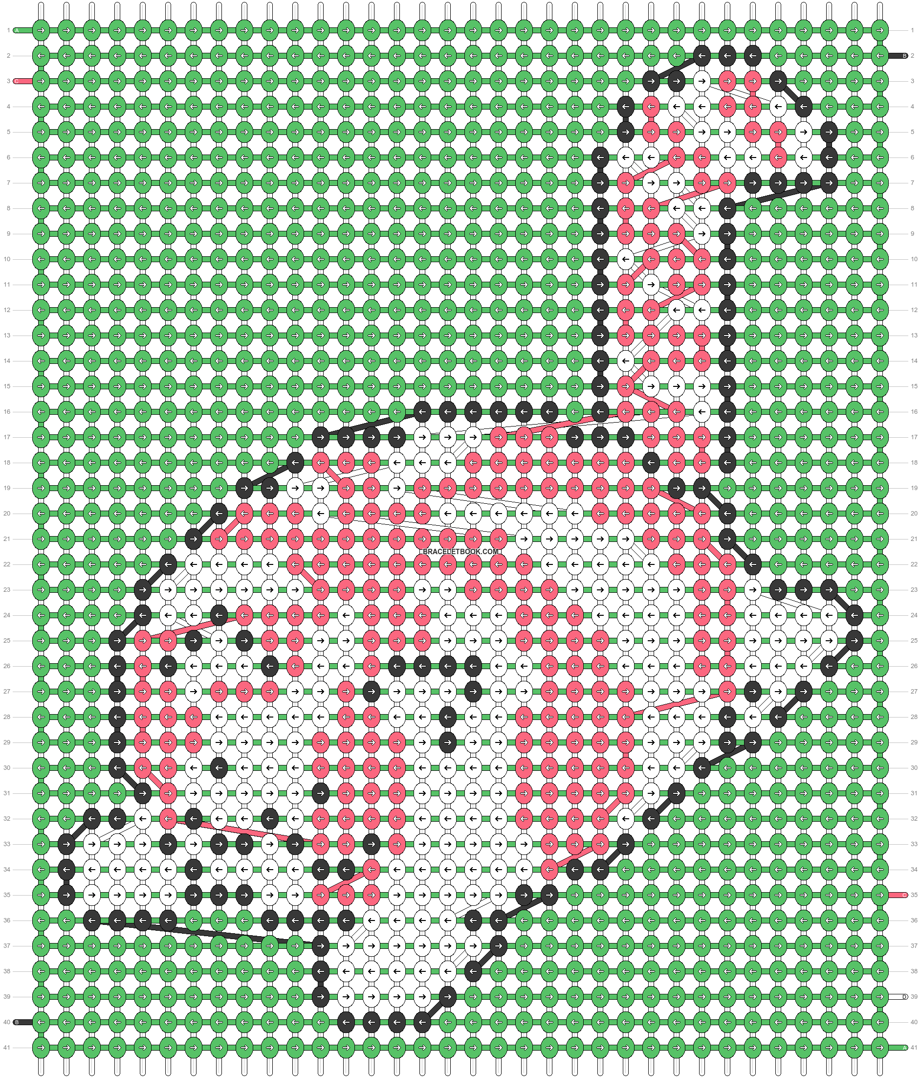Alpha pattern #190119 pattern