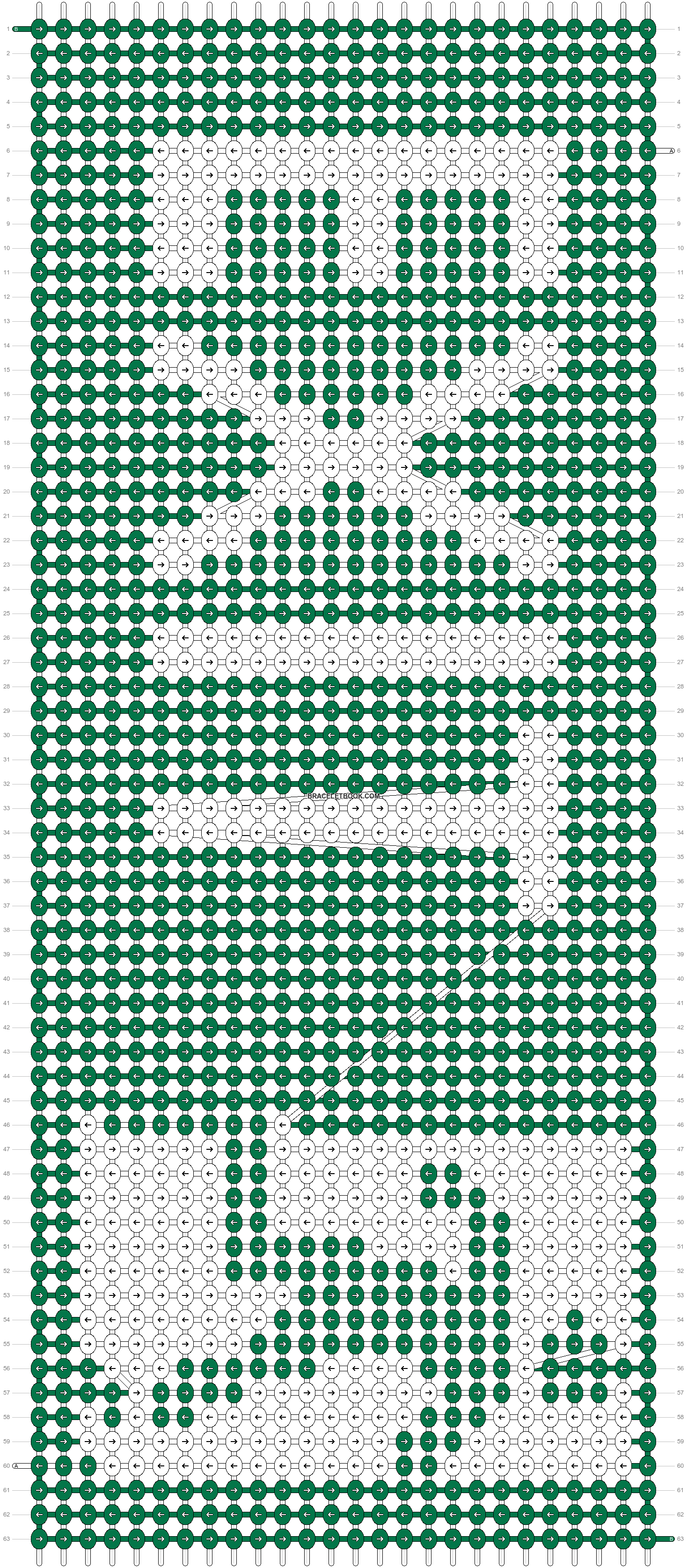 Alpha pattern #190120 pattern
