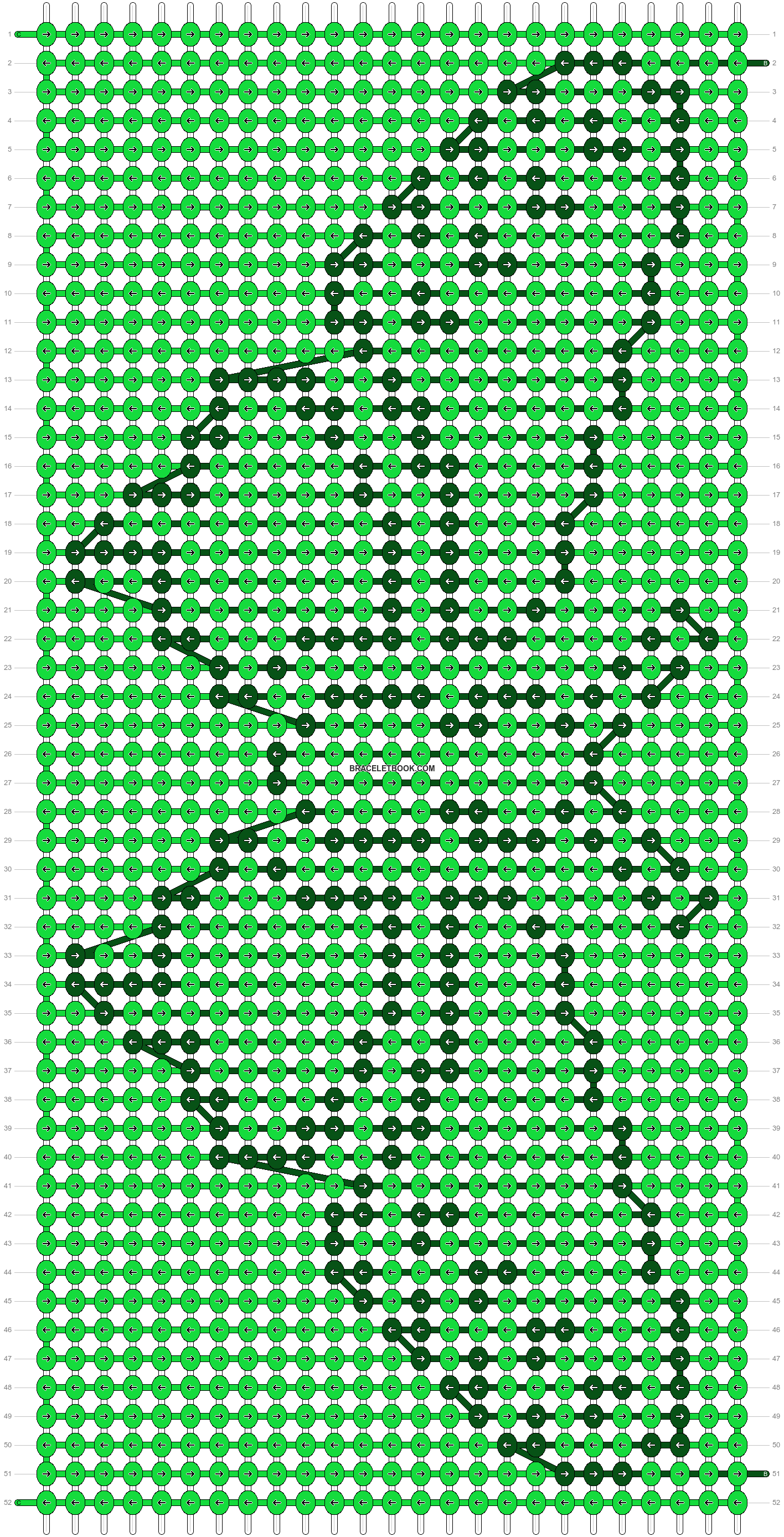 Alpha pattern #190125 pattern