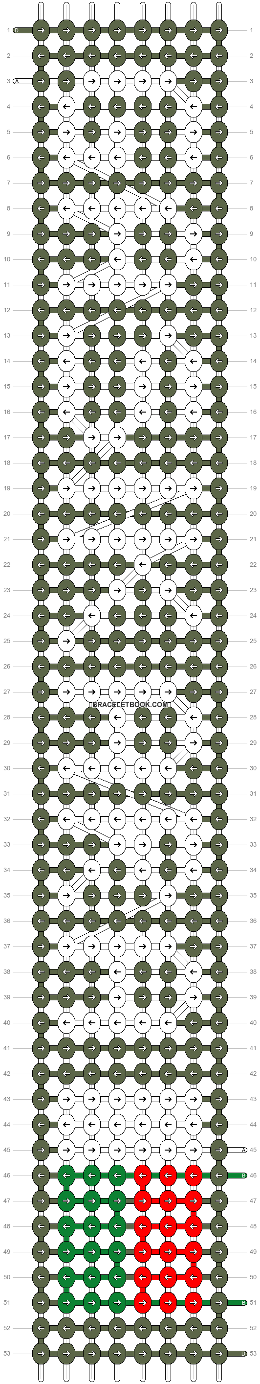 Alpha pattern #190206 pattern