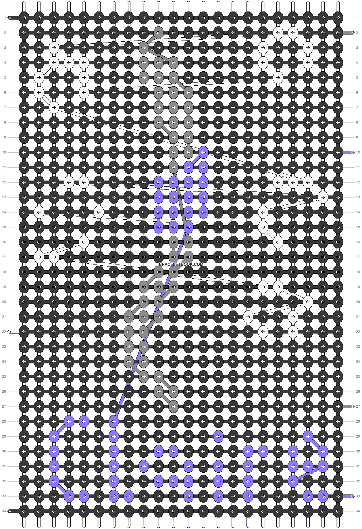 Alpha pattern #190212 pattern