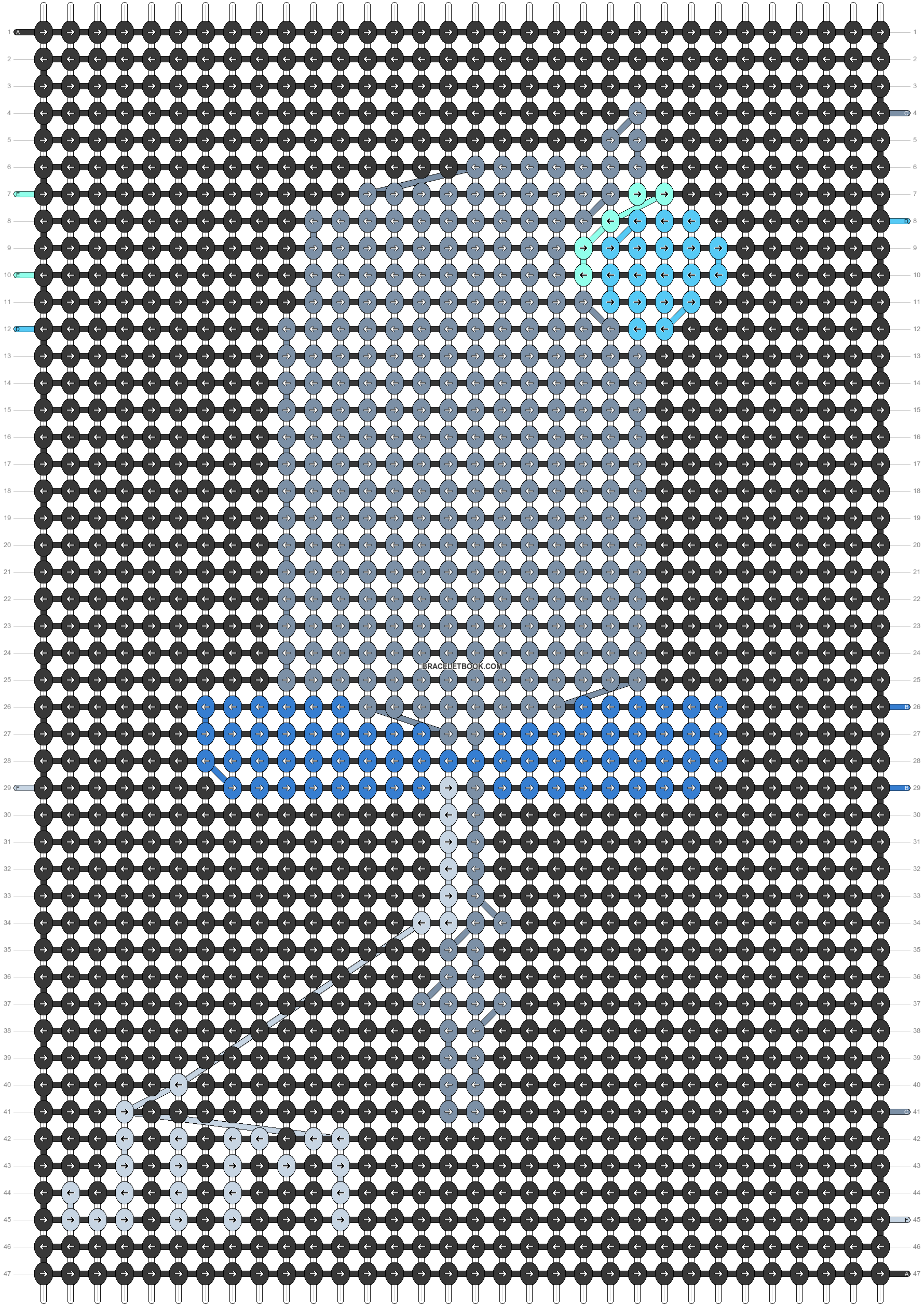 Alpha pattern #190213 pattern