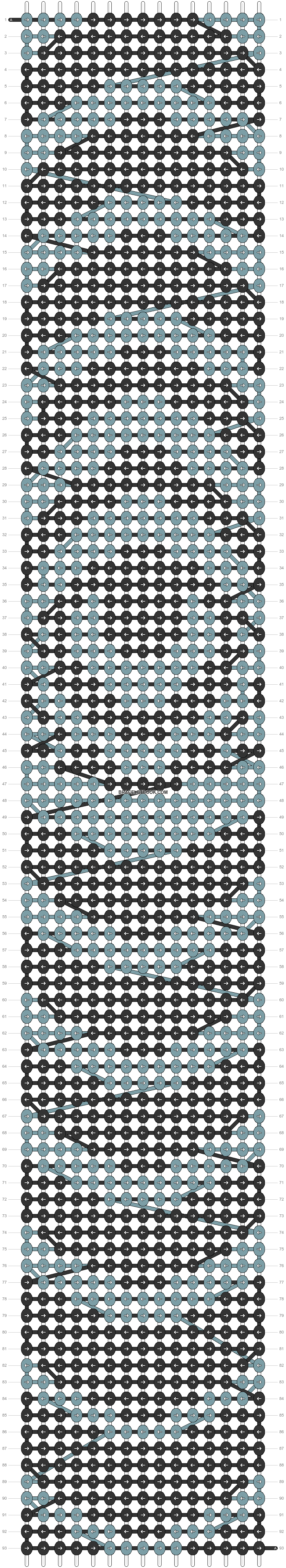Alpha pattern #190214 pattern