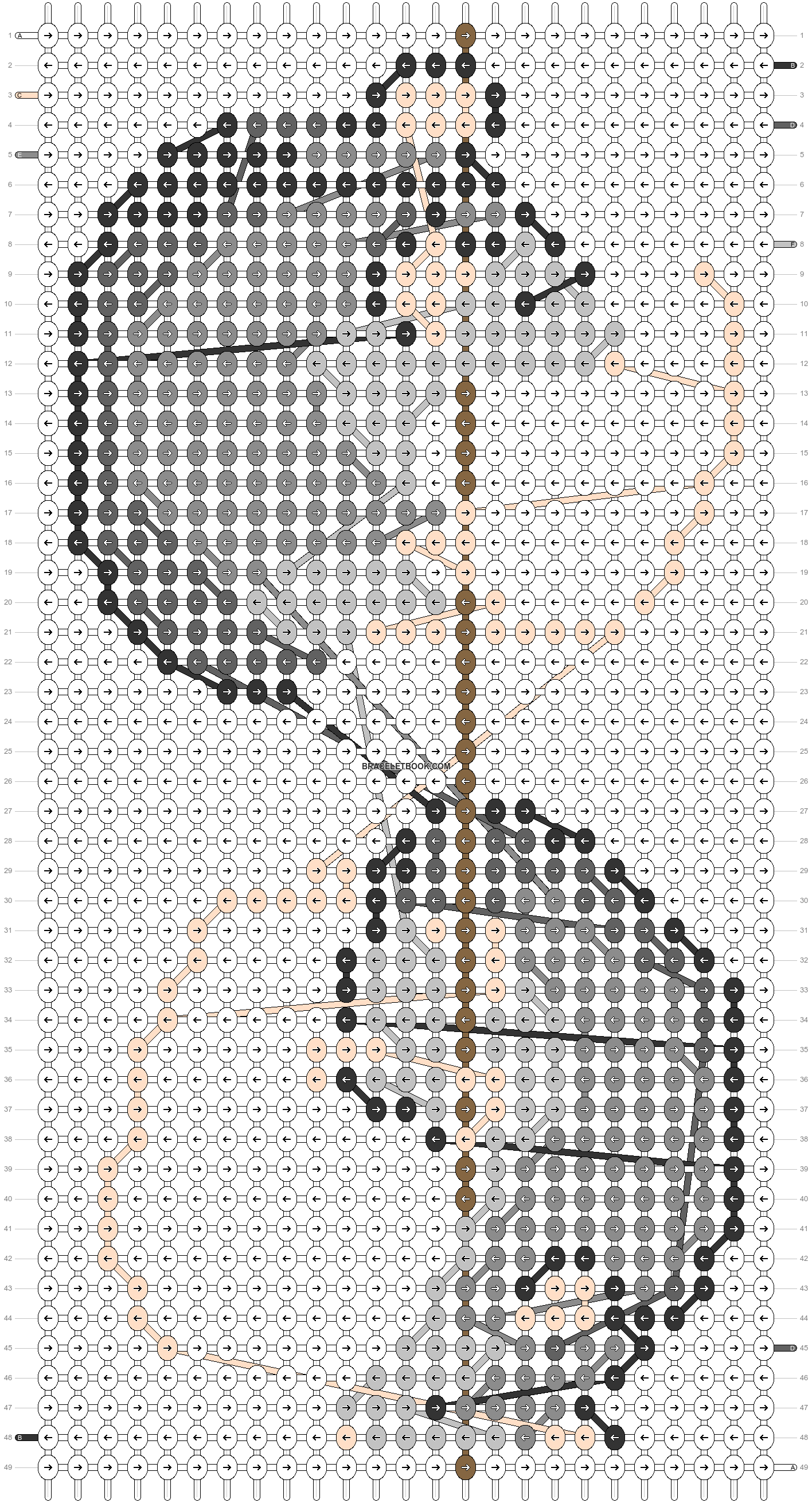 Alpha pattern #190322 pattern