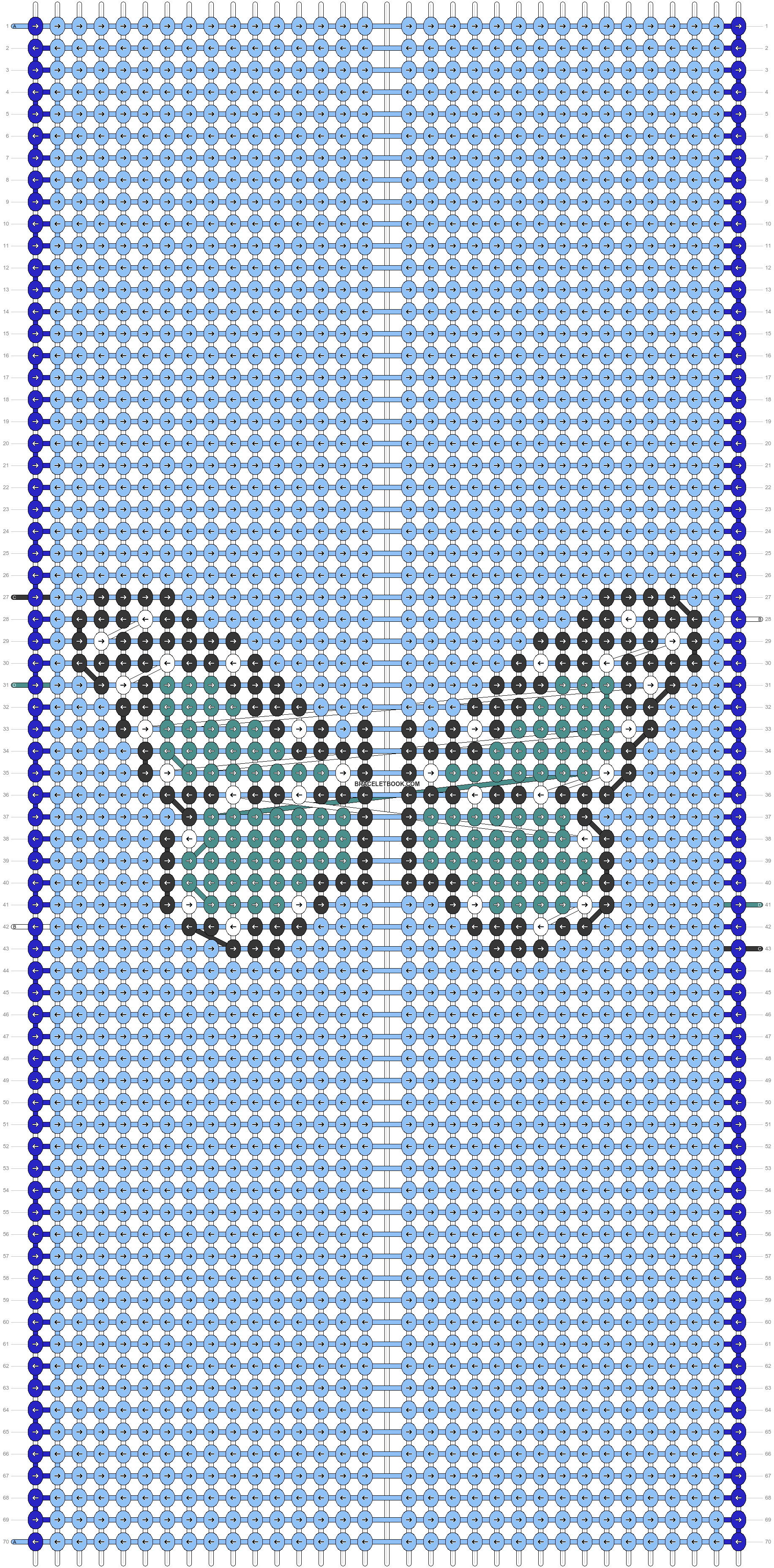 Alpha pattern #190328 pattern